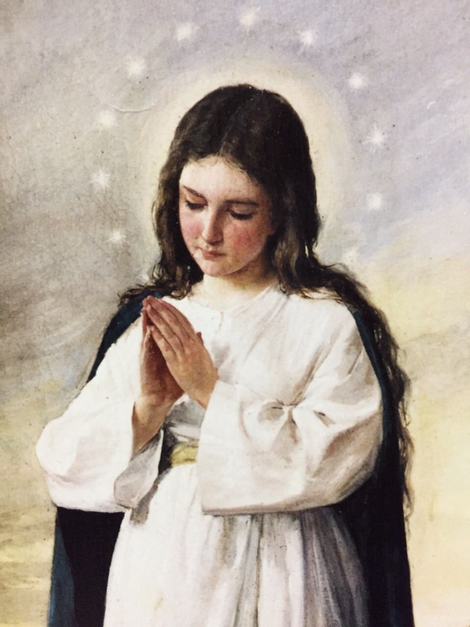 Vierge Marie adolescente